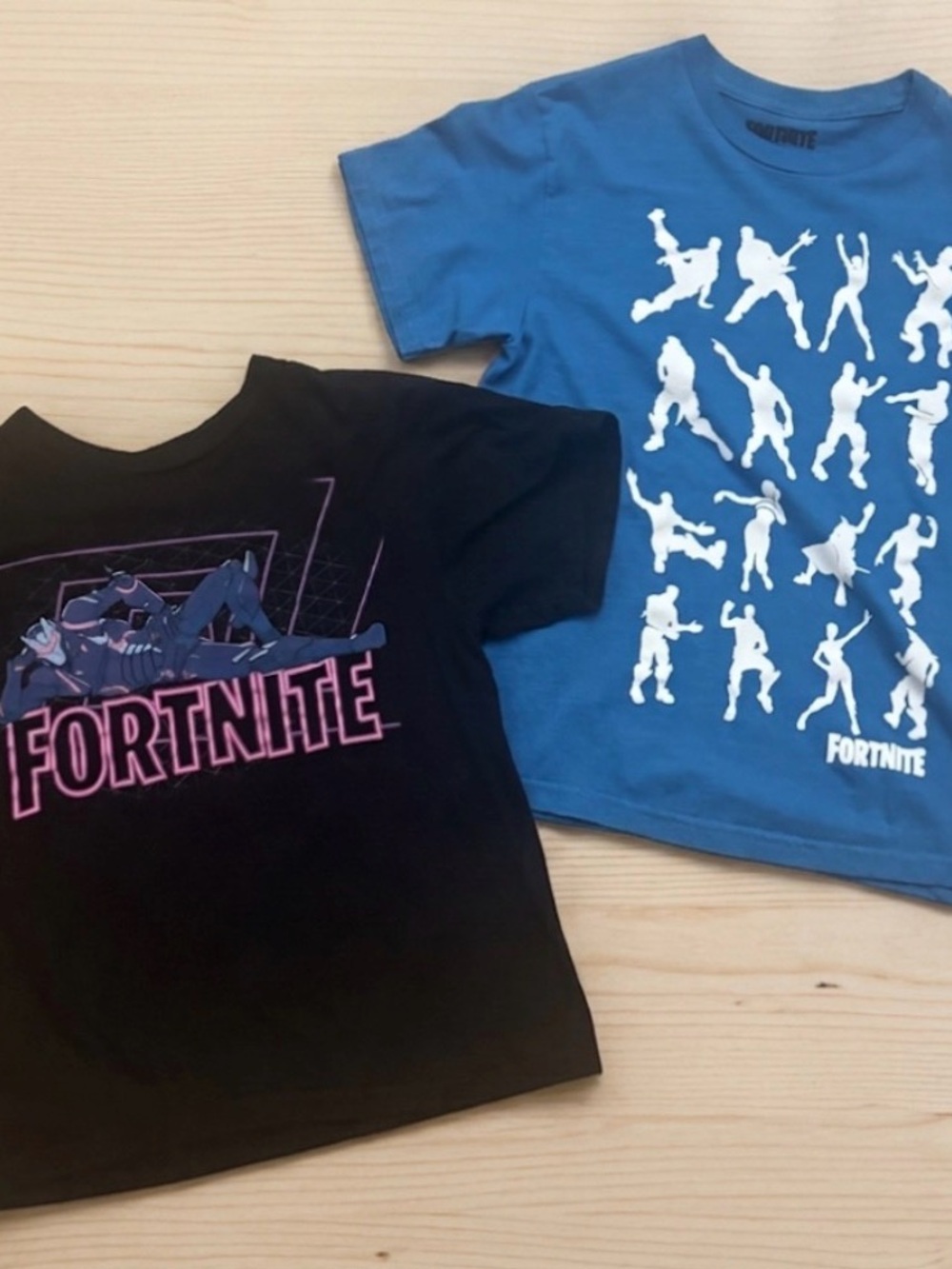 Fortnite Kids Graphic Tee Pair - Black & Blue